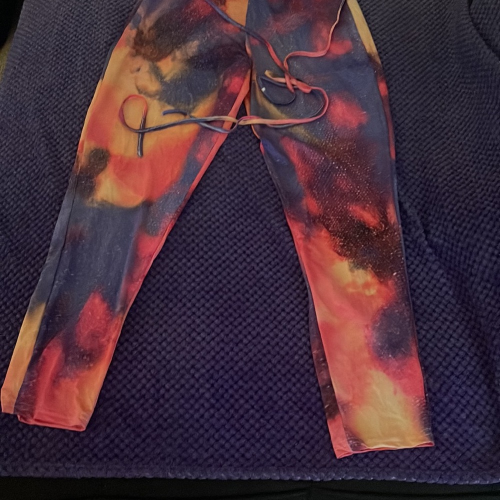 Multi Colored Pantsuit Romper - image 3